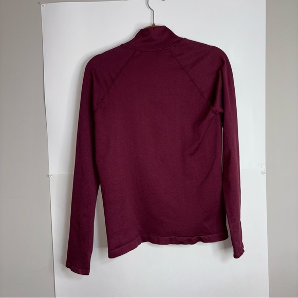 Fabletics Jacket Girl’s Large Maroon Zip Up Lightweight - Picture 8 of 8
